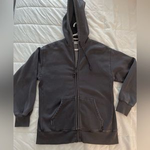 TNA Cozy Fleece Boyfriend Zip-up Hoodie